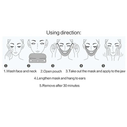 Silicone V-Shape Face Lifting Mask