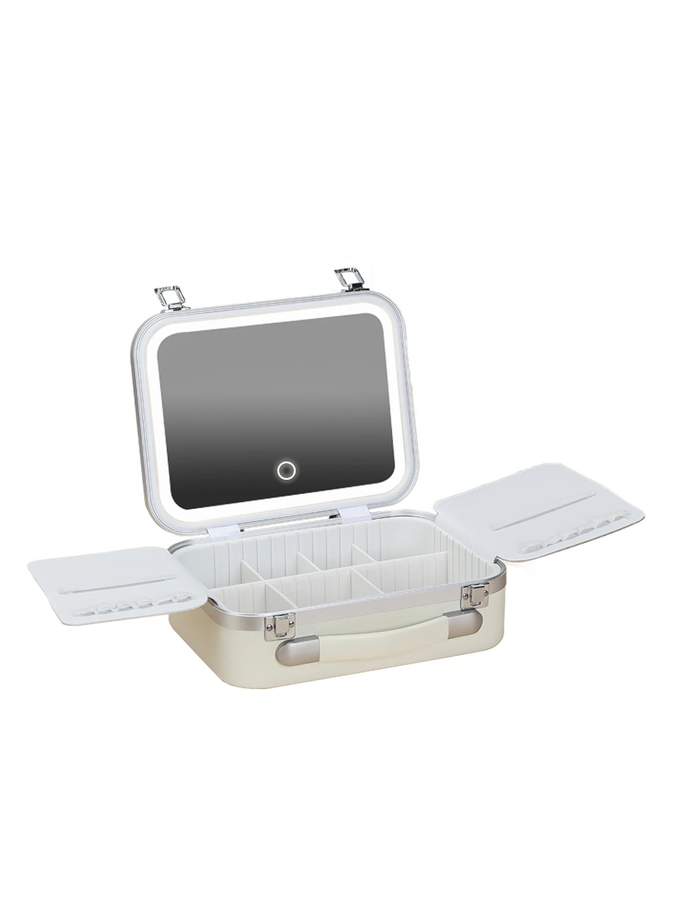Rechargeable Large-Capacity Cosmetic Travel Train Case