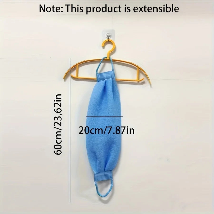 Extra-Long Exfoliating Back Scrubber Towel