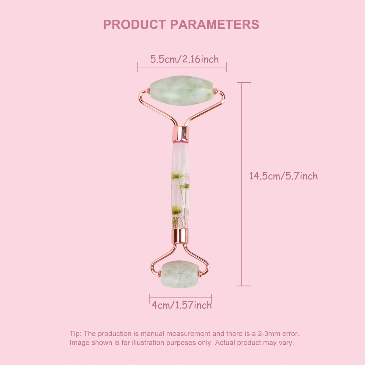 Natural Jade Facial Roller Massager