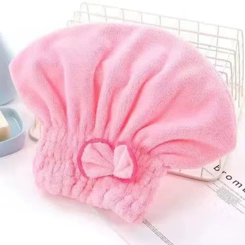Microfiber Quick-Dry Hair Wrap Towel Turban