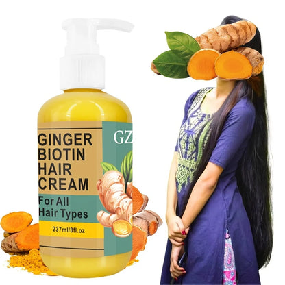 Ginger Biotin Hair Cream Moisturizing Mask