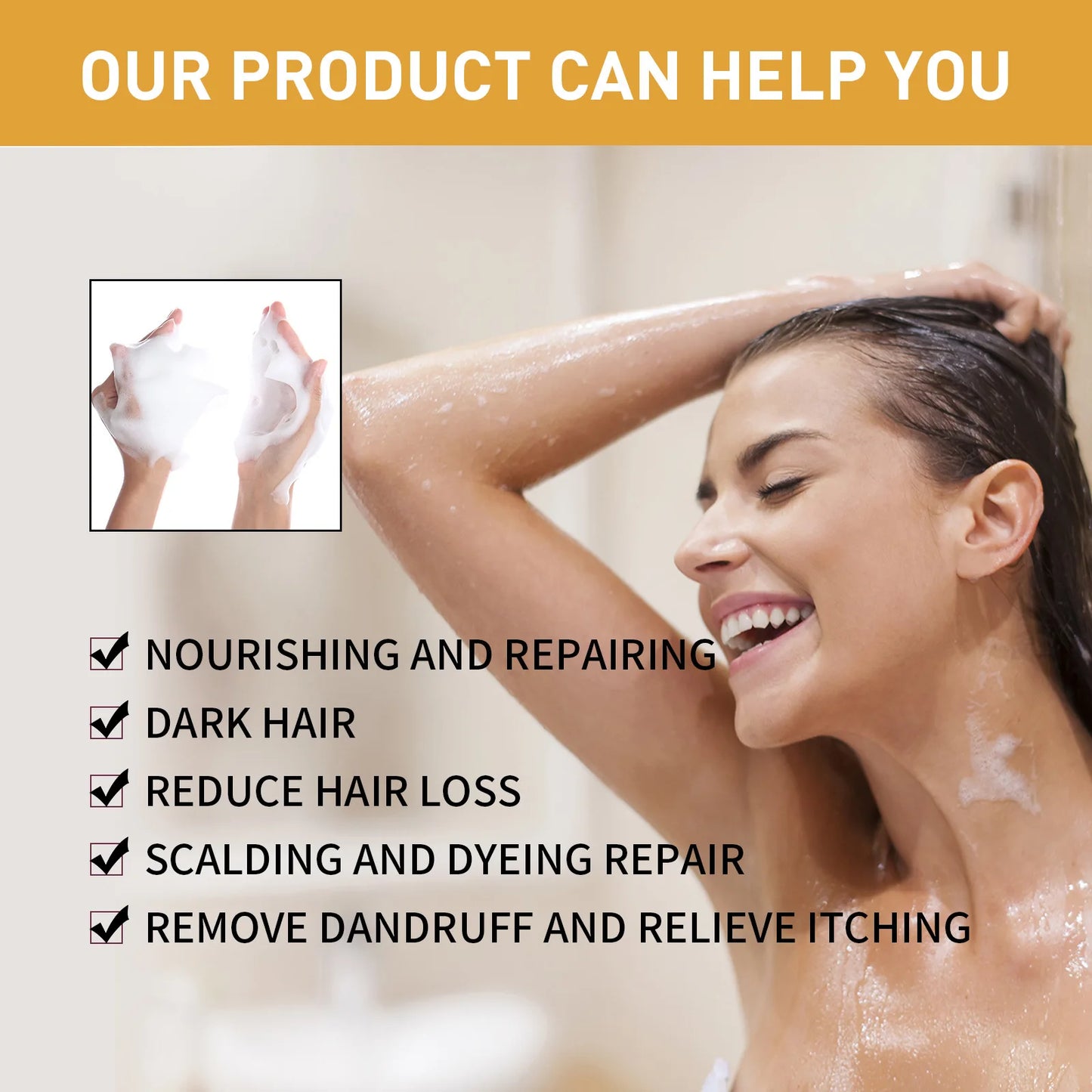 Rice Hair Growth Shampoo Bar