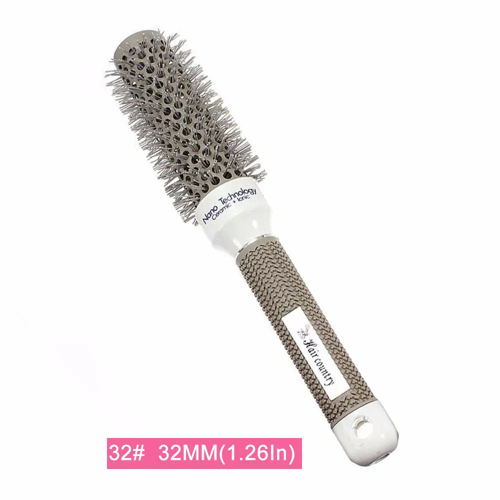 Thermal Ceramic Ionic Round Hair Brush