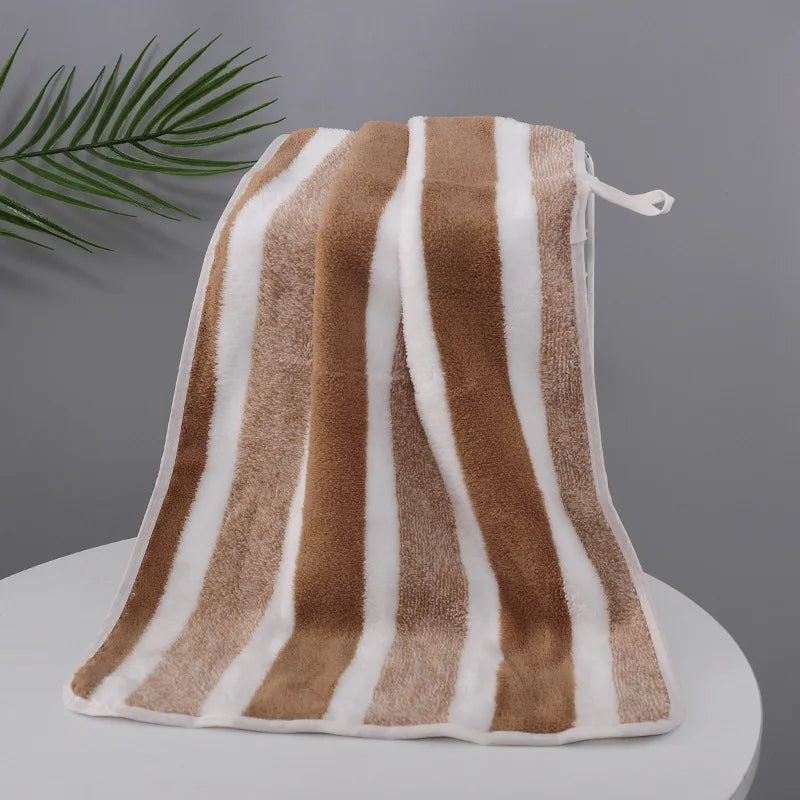 Soft Striped Towel Set