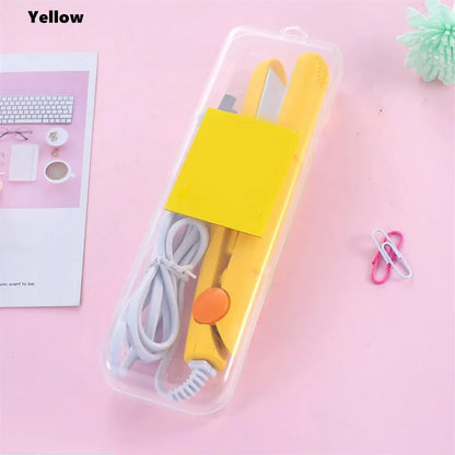 Mini Ceramic Hair Straightener and Curler