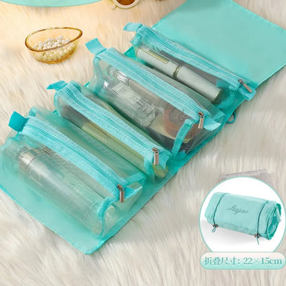 4-in-1 Detachable Travel Cosmetic Bag