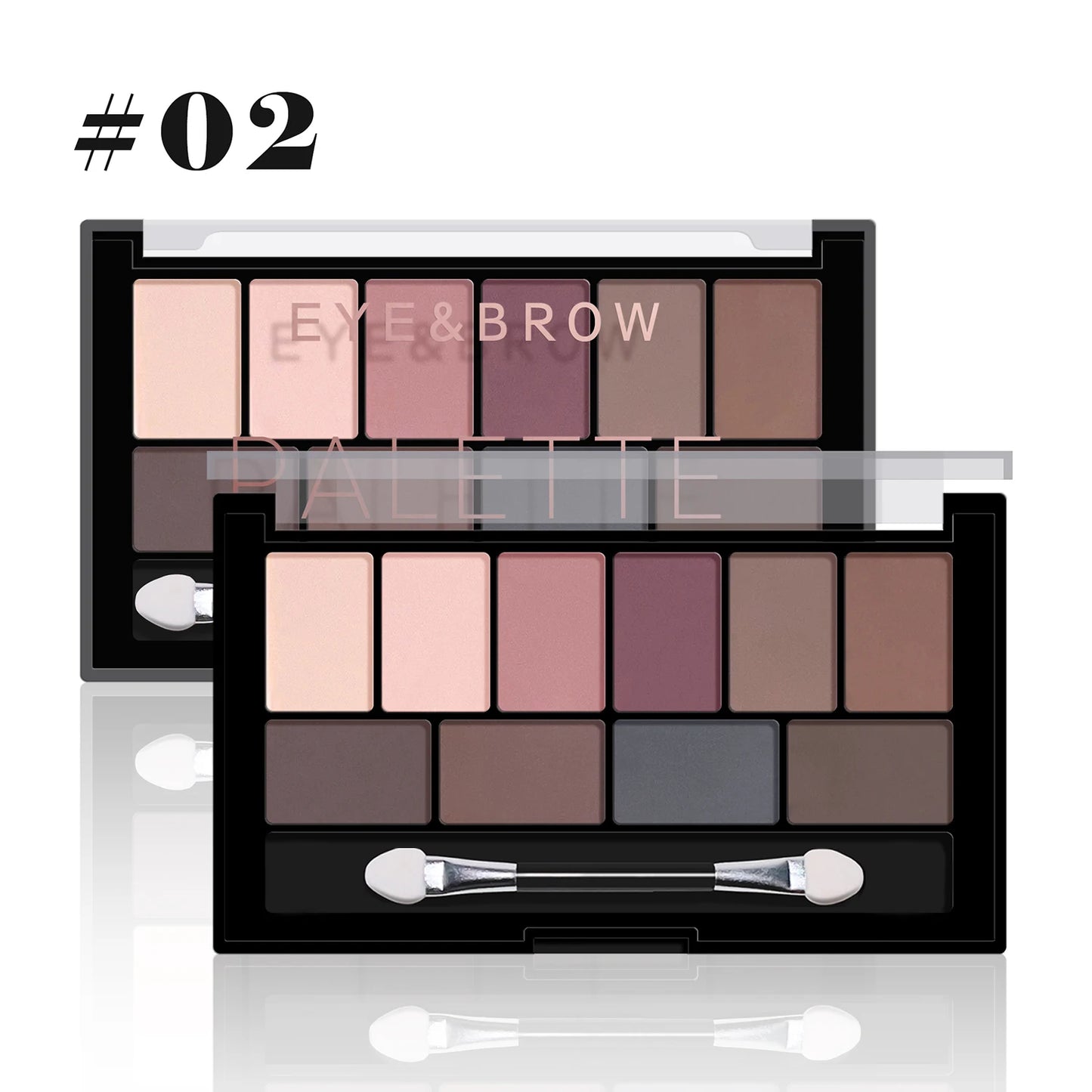 Ten-Color Nude Eyeshadow Palette