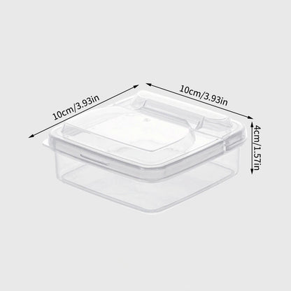 Transparent Flip-Top PP Storage Box