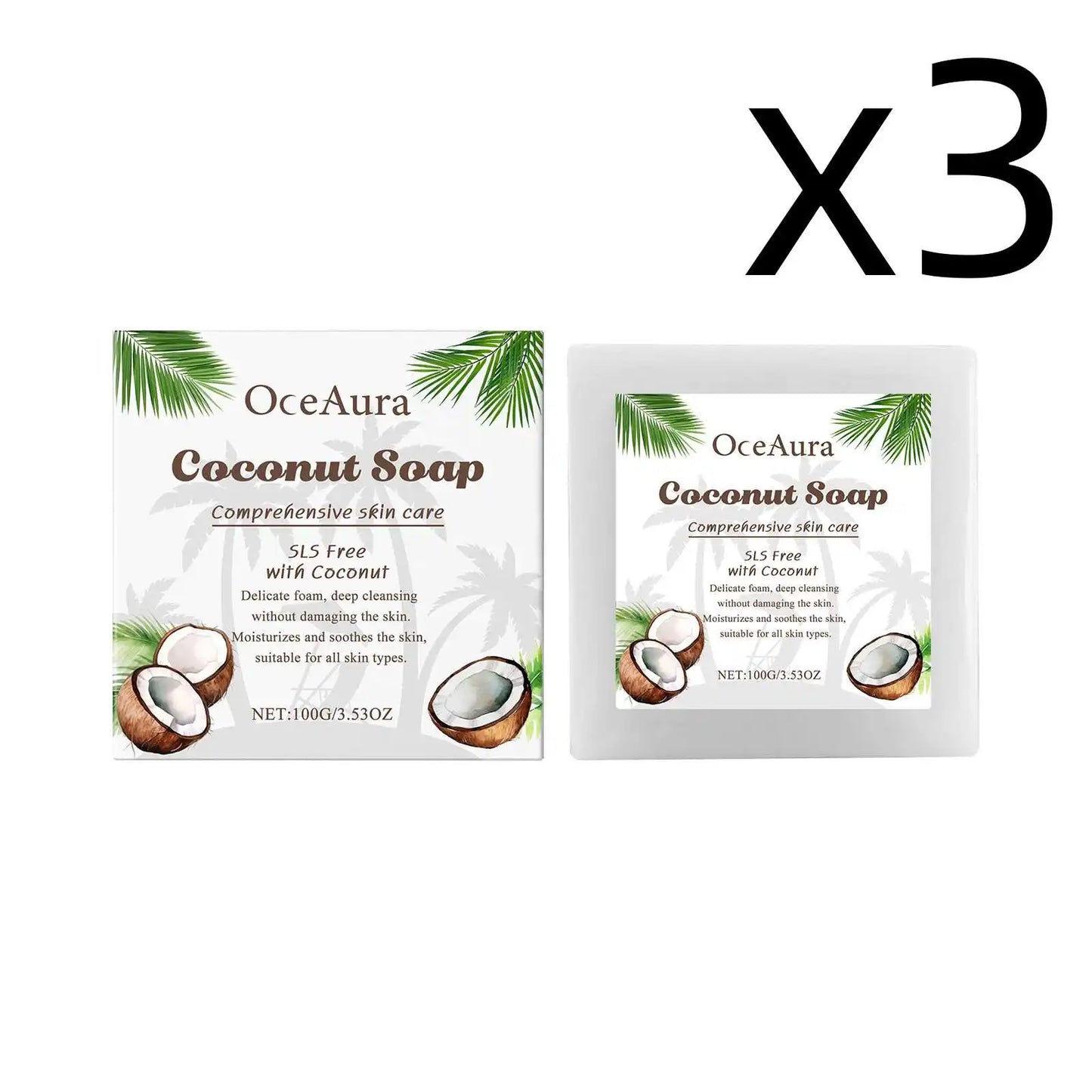 Coconut Oil Deep Cleansing Soap