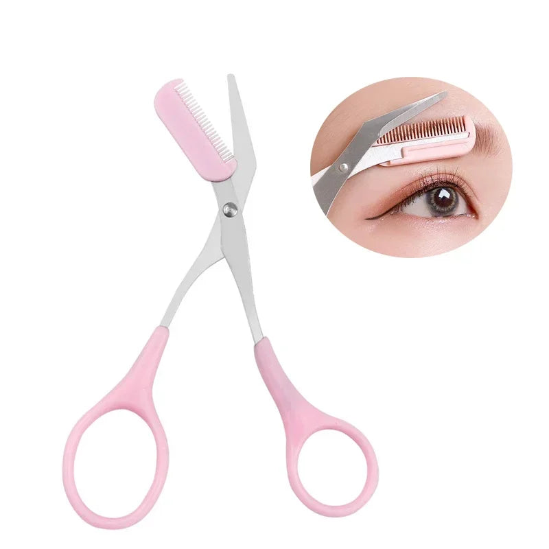 Stainless Steel Eyebrow Trimmer Scissors