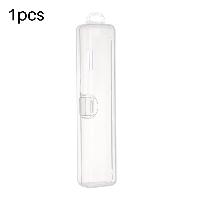 Transparent Makeup Brush Storage Box