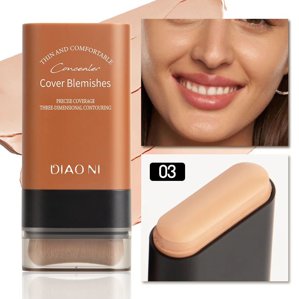 Dual-Head Moisture Foundation Stick