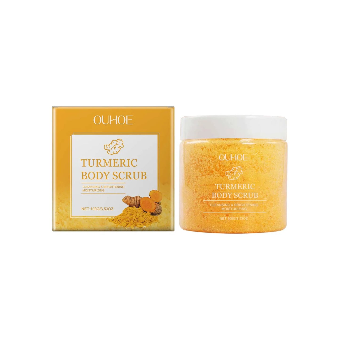 Turmeric Sea Salt Body Scrub