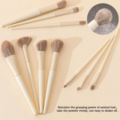 Ten-Piece Ultra-Soft Makeup Brush Set