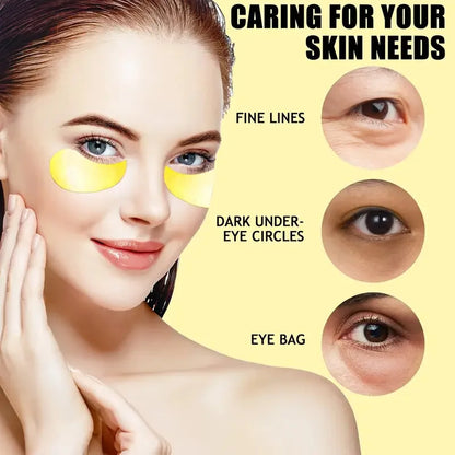 Collagen Aloe Golden Eye Masks