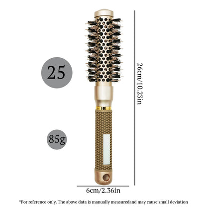 Aluminum Round Barrel Hair Curling Brush