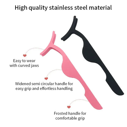 Professional False Eyelash Applicator Tweezer
