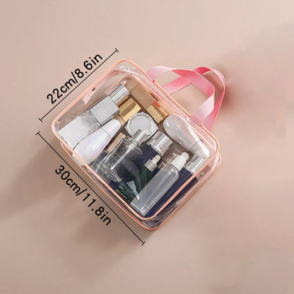 Transparent PVC Makeup &amp; Wash Bag