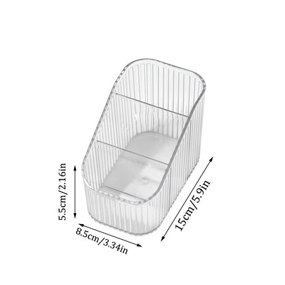 Multi-Grid Trapezoid Cosmetic Storage Box