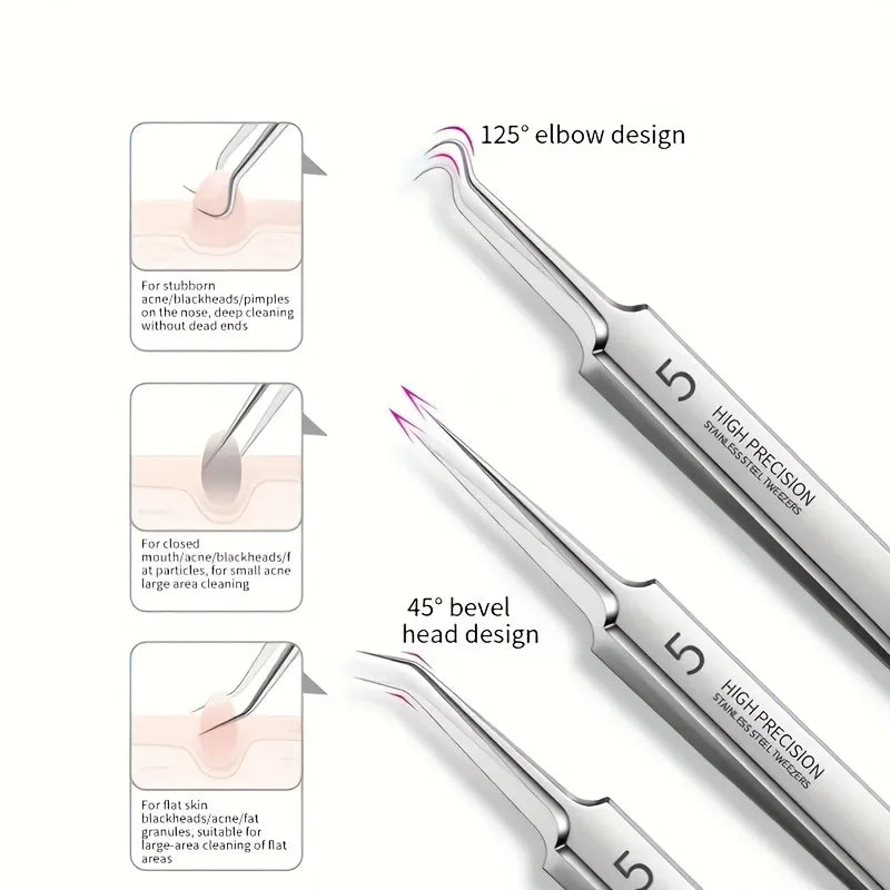 8-Piece Blackhead Remover Kit