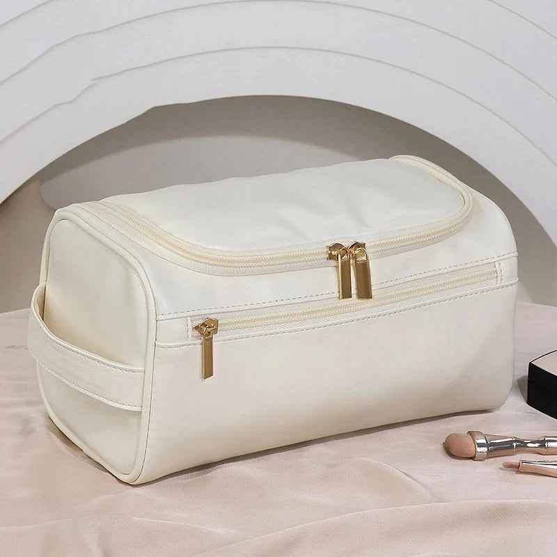 Large-Capacity Waterproof PU Travel Toiletry Bag