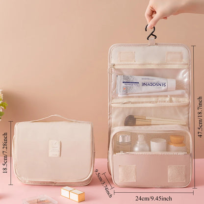 Portable Waterproof Hanging Travel Toiletry Bag