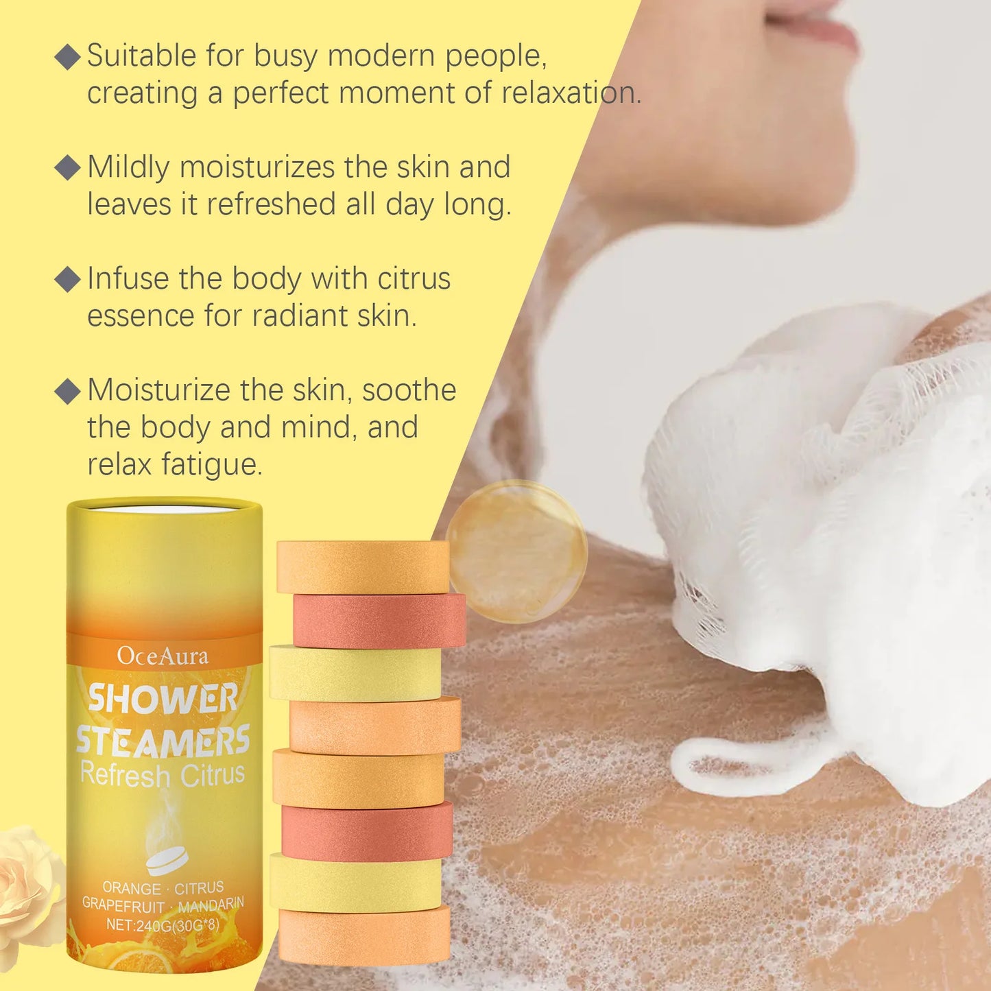 Aromatherapy Shower Steamers Set