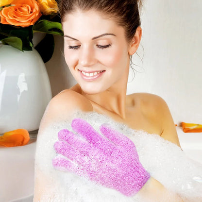 Exfoliating Body Washcloth and Scrubber Set