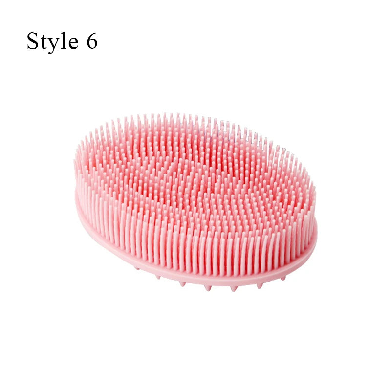 Silicone Exfoliating Body and Scalp Brush