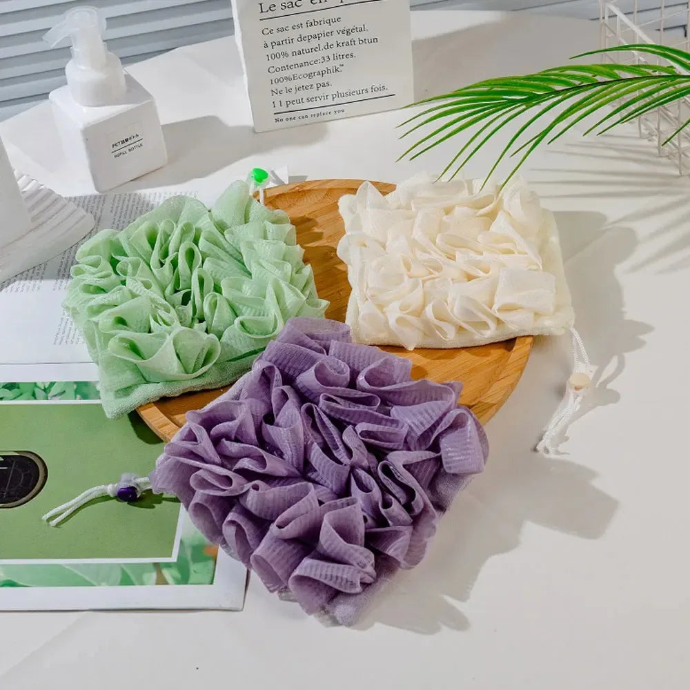 2-in-1 Exfoliating Bath Loofah Towel