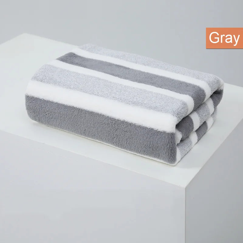 Soft Striped Towel Set