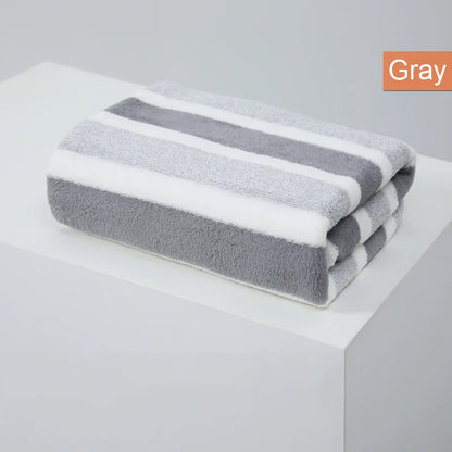 Soft Striped Towel Set