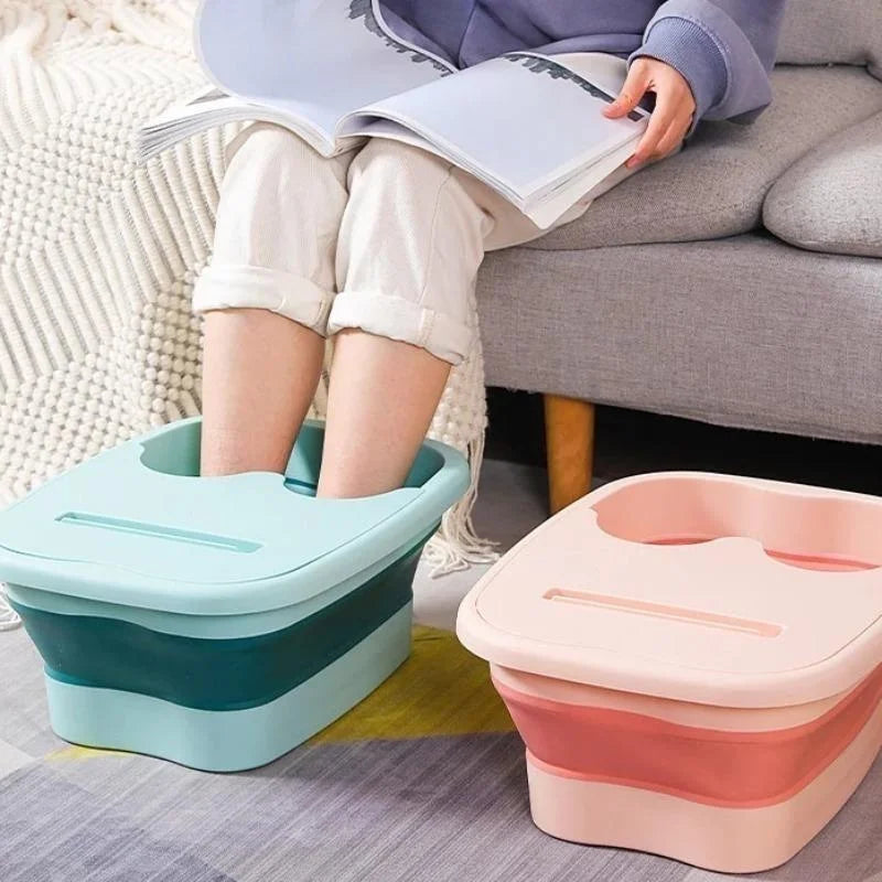Foldable Footbath Massage Bucket