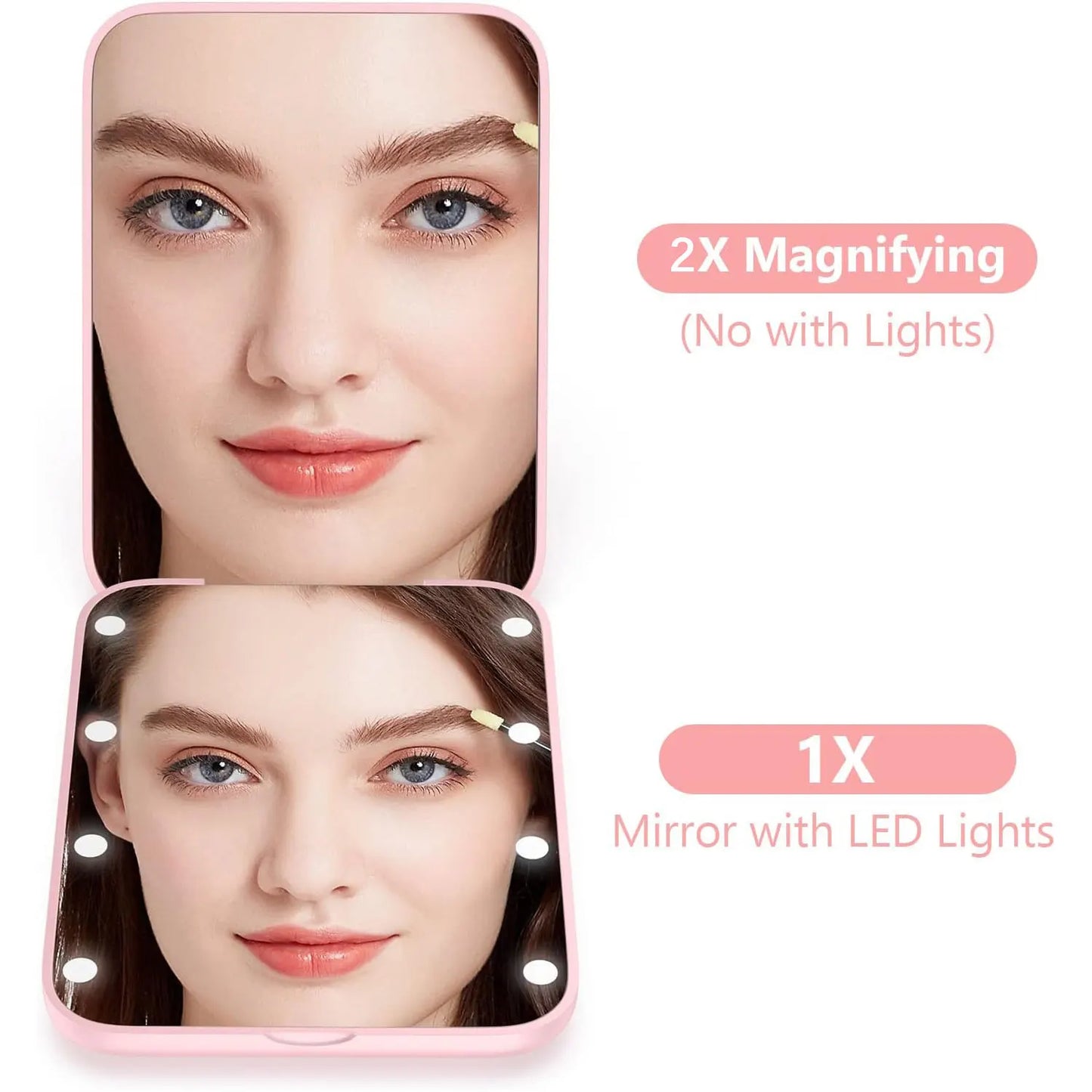 Mini LED Lighted Makeup Mirror