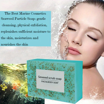 Vitamin E Seaweed Scrub Soap