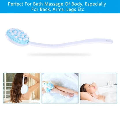 Back Bath Massager & Lotion Applicato