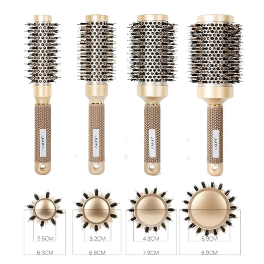 Heat Conductive Aluminum Barrel Volumizing Curling Brush