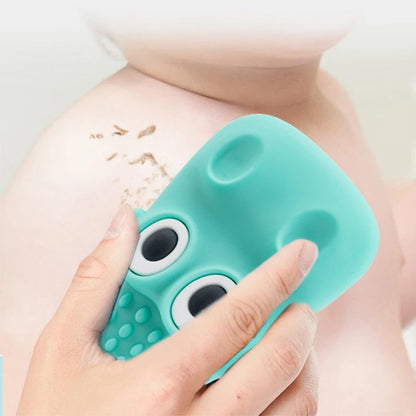 Cute Crocodile Silicone Bath Brush