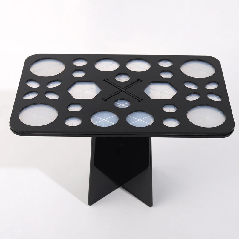 Makeup Brush Drying Tree Stand Organizer