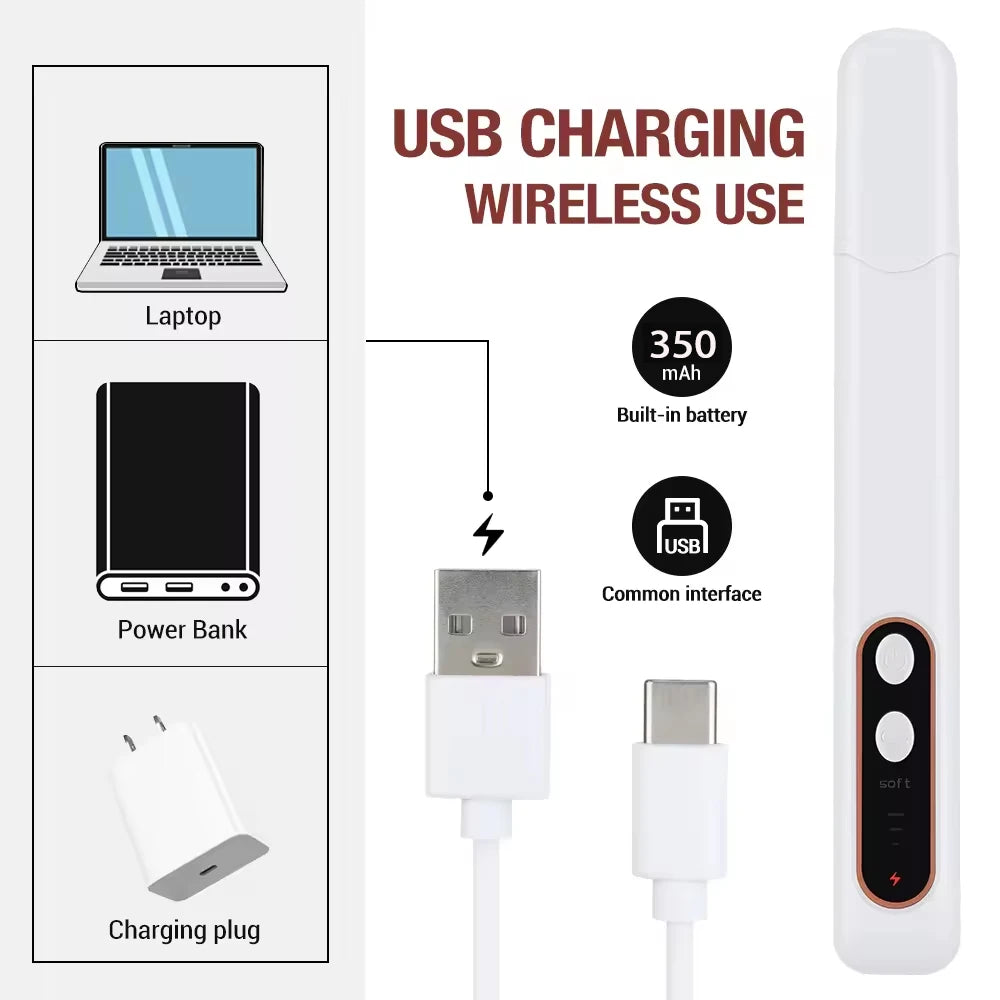 Wireless 6-in-1 Nail Drill