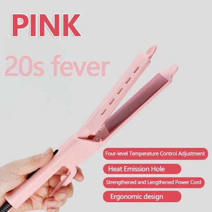 Dual-Use Hair Straightener Curler