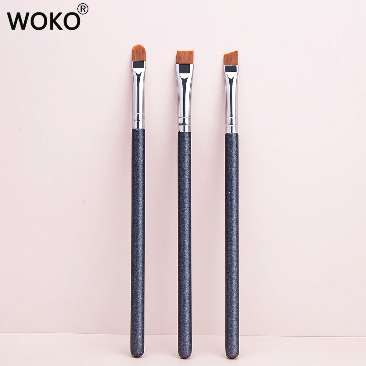 Ultra-Thin Flat Eyebrow and Eyeliner Brush