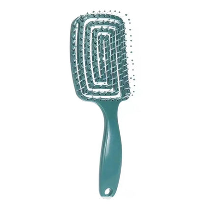 Elastic Hollow Hair Brush
