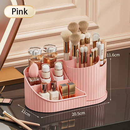 360° Rotating Makeup Organizer