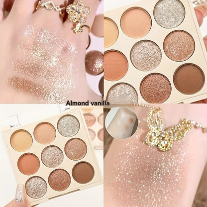 9-Color Ice Cream Eyeshadow Palette