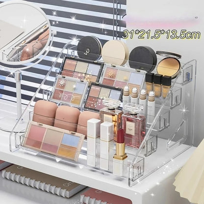 Clear Acrylic Makeup Organizer Box