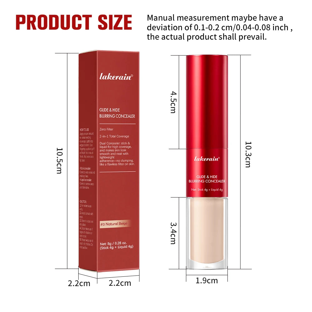 Five-Color Dual-Ended Concealer Stick