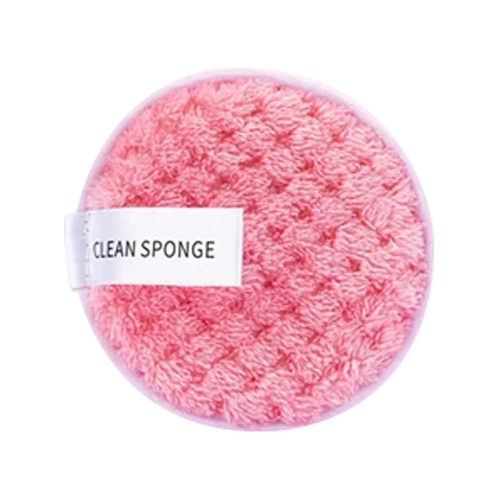 4-Piece Reusable Microfiber Makeup Remover Pads