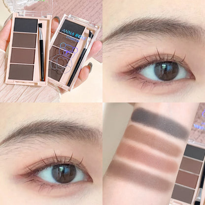 Four-Color Long-Lasting Eyebrow Powder